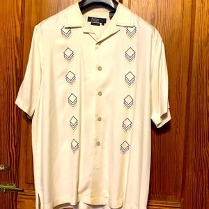 Mar Mast Silk Embroidered Men’s Shirt